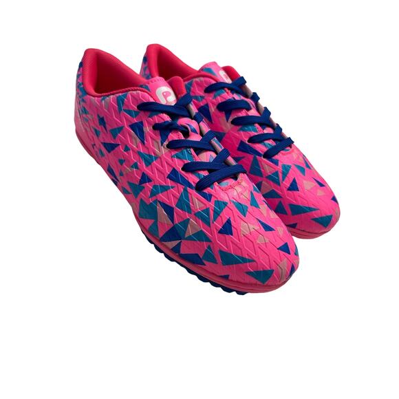 DREAM PAIRS Indoor Turf Soccer Shoes: Boys & Girls Lace-Up Cleats, SZ 6 - Picture 9 of 12